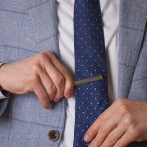 Bold Boss Tie Clip in Gold